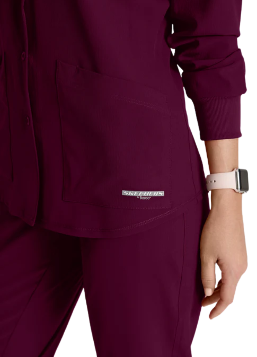 Blazer Dama Skechers SK401 - Wine