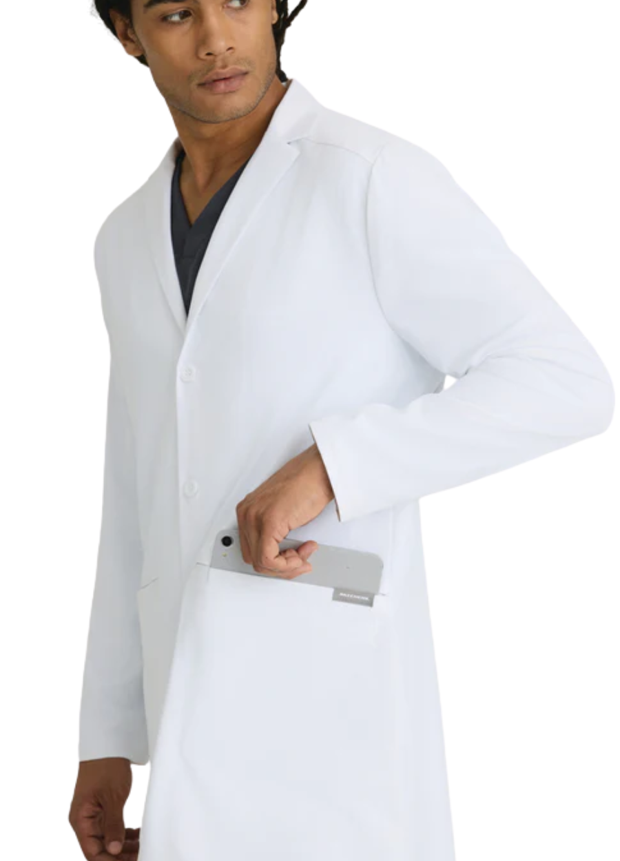 Mandil Caballero Skechers Lab Coat SKC969 - White
