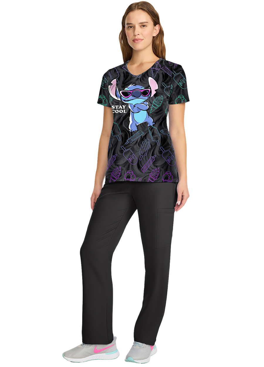 Chaqueta con Diseño Dama Tooniforms Disney TF626 - Stitch Too Cool