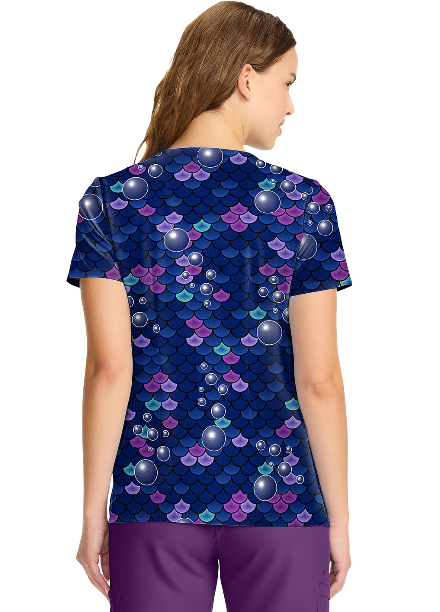 Chaqueta con Diseño Dama Tooniforms Disney TF626 - Tale Of A Mermaid