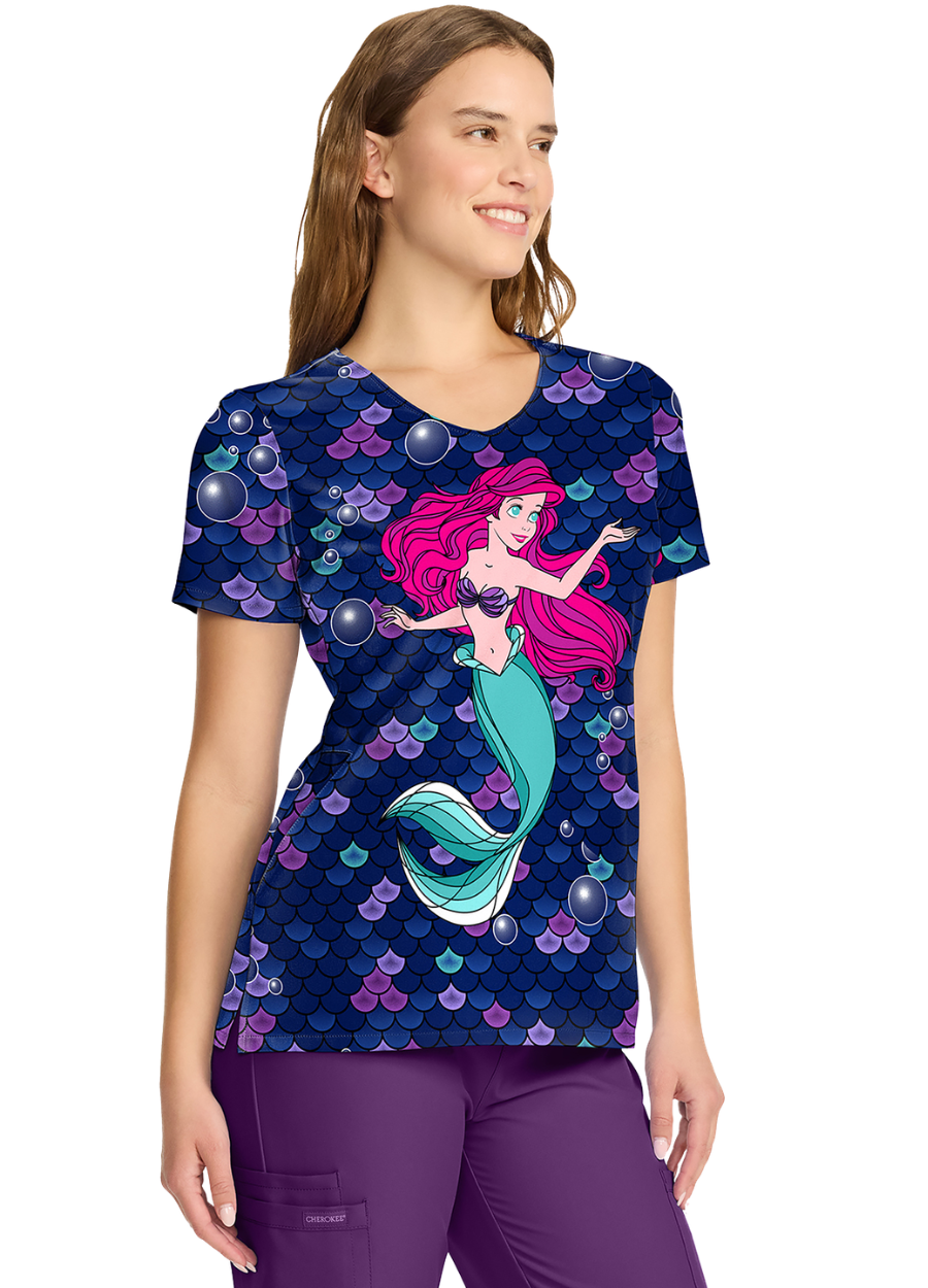 Chaqueta con Diseño Dama Tooniforms Disney TF626 - Tale Of A Mermaid