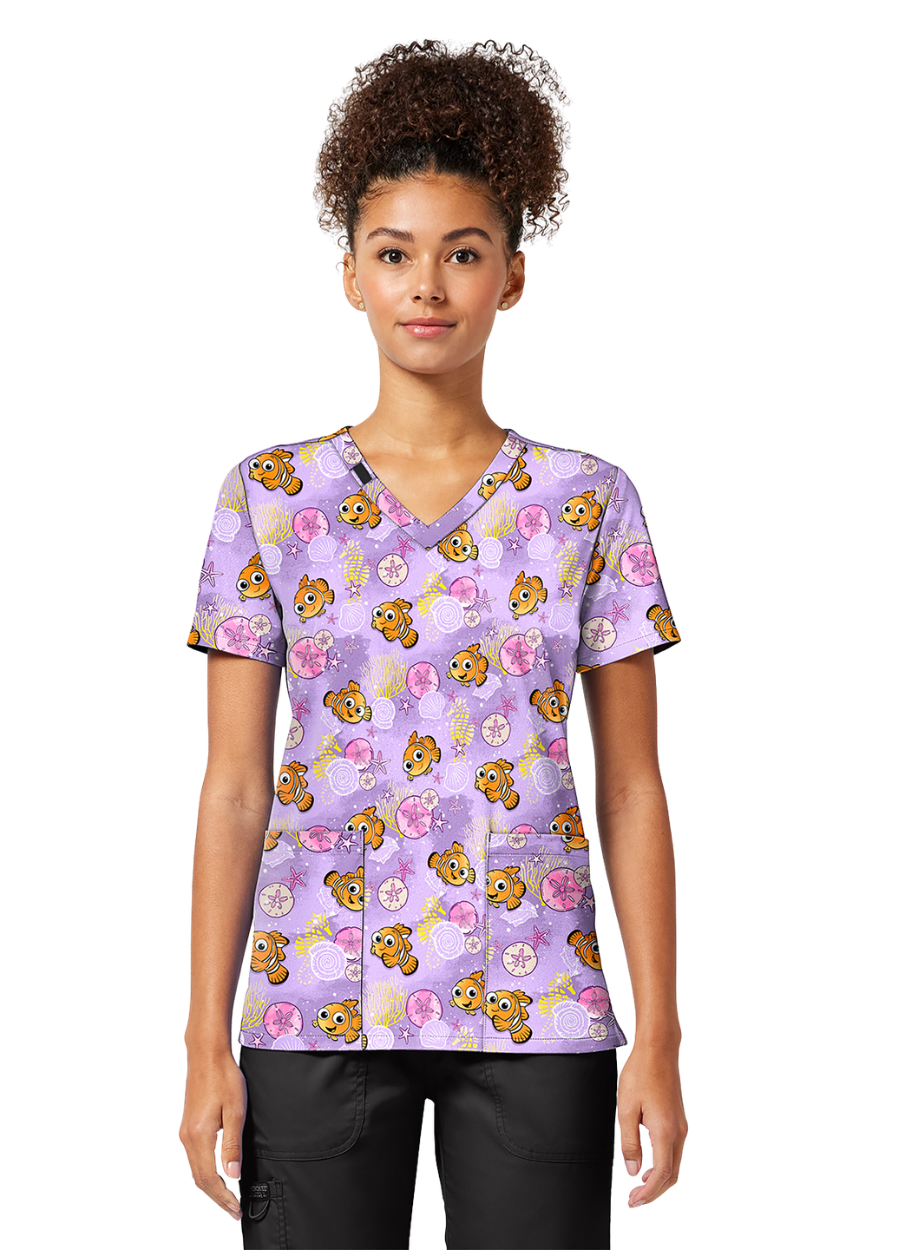 Chaqueta con Diseño Dama Tooniforms Disney TF796 - Fantastic Nemo