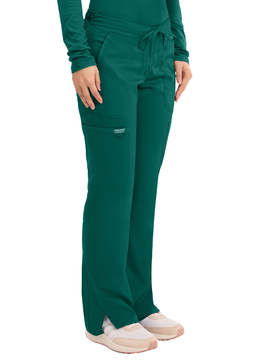 Pantalón Dama Cherokee WW Revolution WW120 - Hunter Green