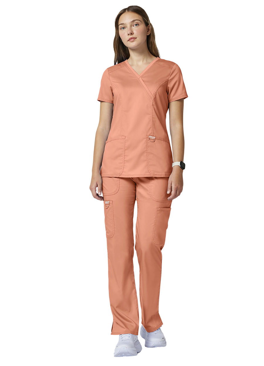 Chaqueta Dama Cherokee WW Revolution WW610 - Papaya Juice