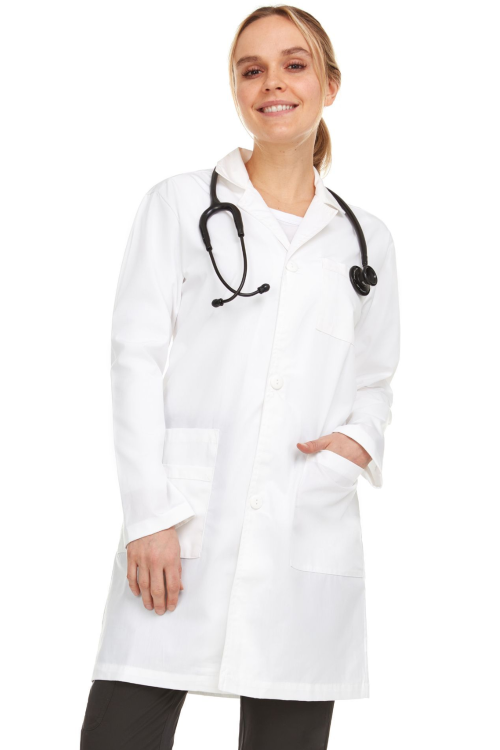 MANDIL UNISEX MEDICHIC LAB COAT MC9019